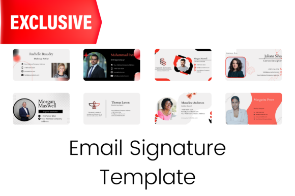23 Editable Email Signatures for Outlook: Premium Graphics Review