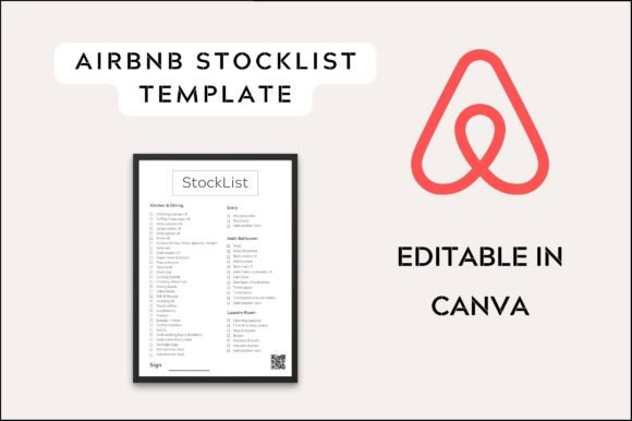 Airbnb Stocklist Checklist: Premium Graphics for Brand Storytelling