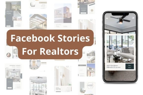 Editable Facebook Stories for Realtors: Premium Graphics Review