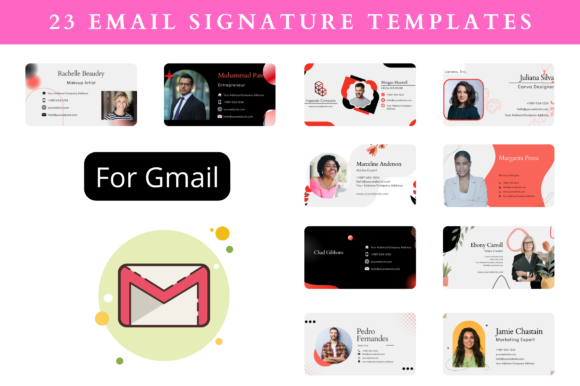 Email Signature Templates Gmail for Modern Graphics