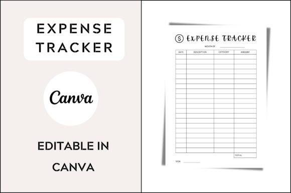 Expense Tracker Graphics for Handmade Designs