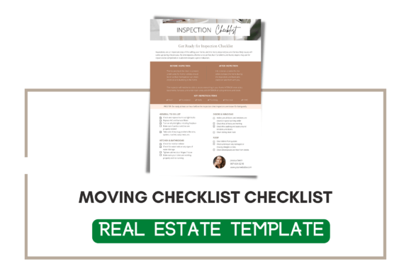 House Inspection Checklist Template: Graphics for Real Estate Branding