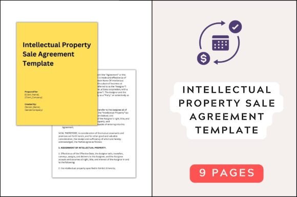 Intellectual Property Ownership Contract Graphics for Branding