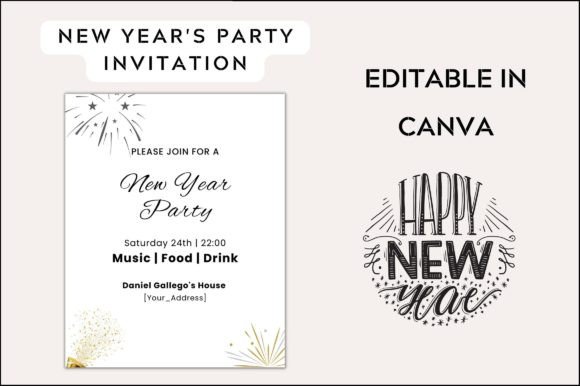 New Year Party Invitation Letter