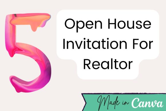 Open House Invitation for Realtors: Premium Graphics & Print Templates