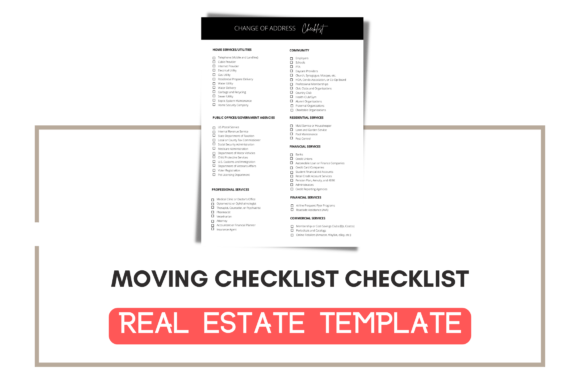 Premium Change of Address Checklist