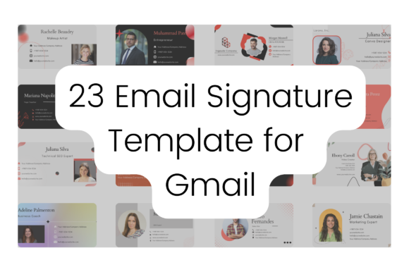 Premium Email Signature Templates Gmail for Modern Graphics