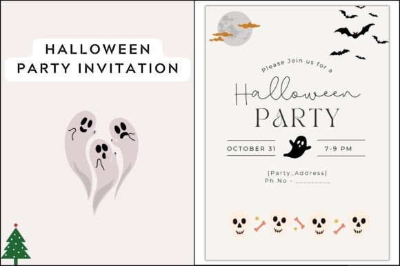 Premium Halloween Party Invitation for Graphics and Graphic Templates