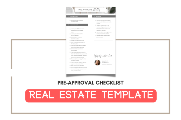 Printable Pre Approval Template: Graphics for Print Templates