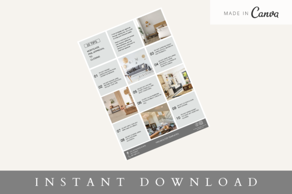 Real Estate Mortgage Tips Flyer: A Review for Graphics and Print Templates