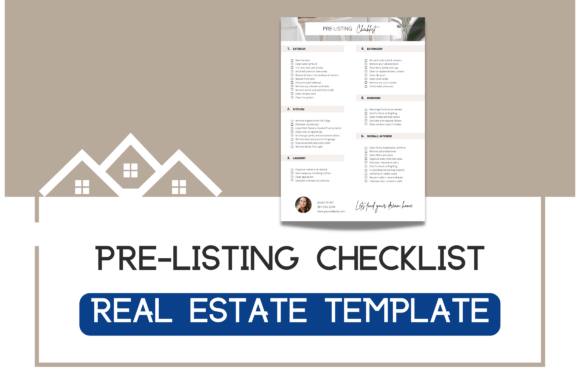 Real Estate Pre Listing Checklist: Premium Graphics for Modern Branding