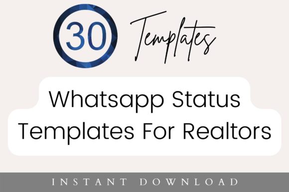 Real Estate Templates - WhatsApp Status: A Designer's Review of Graphics