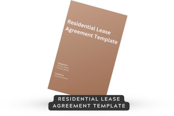 Residential Lease Contract Printable Graphic Templates