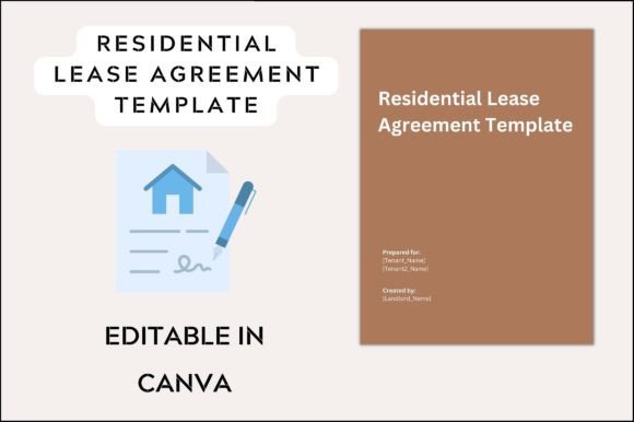 Residential Lease Contract Template for Graphic Design