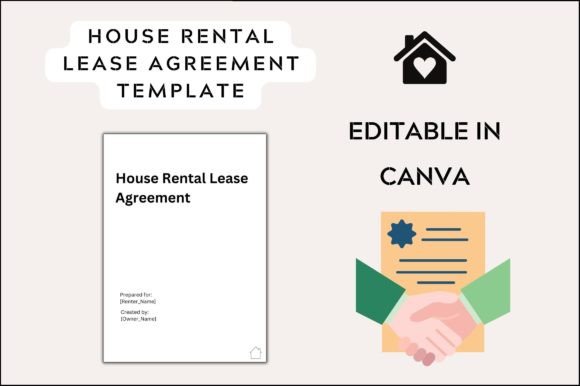 Simple House Rental Agreement: Graphics & Graphic Templates Review