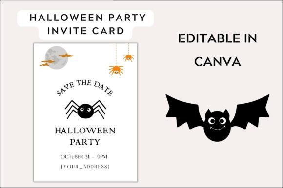 Unique Halloween Invitations Graphic Templates